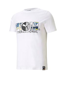 Camiseta PUMA International Blanca Hombre