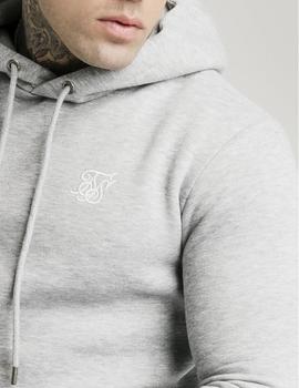 Sudadera SikSilk Muscle Gris Hombre
