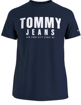 Camiseta TJM CENTER CHEST TOMMY GRAPHIC Marino Hom