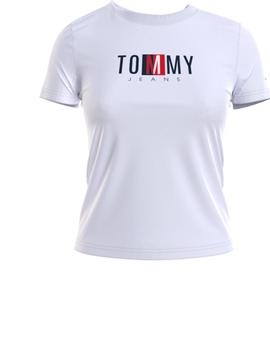 Camiseta TJW REGULAR TIMELESS BOX Blanca Mujer