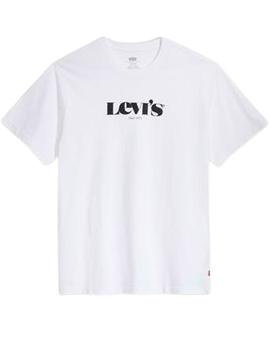 Camiseta Levi's SS Relaxed Fit Blanca Hombre