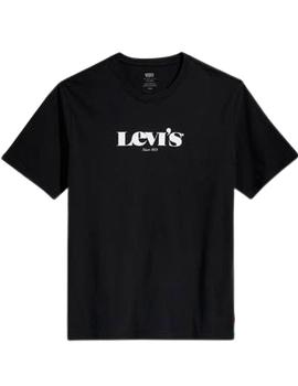 Camiseta Levi's SS Relaxed Fit Negra Hombre