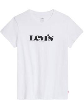 Camiseta Levi's The Perfect  II Blanca Mujer