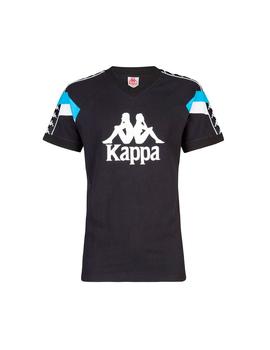Camiseta Kappa Edwin Negra Hombre