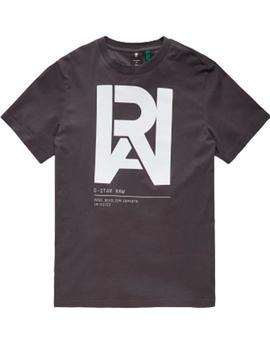 Camiseta G-Star Graphic Raw Negra