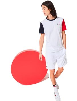 Camiseta tricolor Lacoste SPORT Edición Juegos Olí