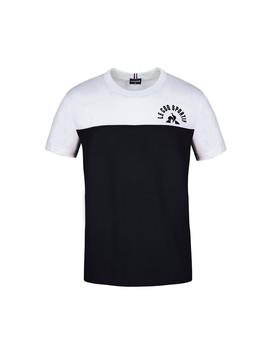 Camiseta Le Coq Sportif Saison 2 SS N°1 Negra Unis