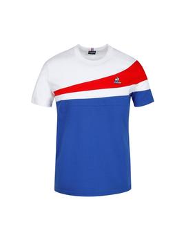 Camiseta Le Coq Sportif Tri SS N°1 Blanca
