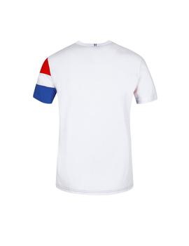 Camiseta Le Coq Sportif Tri SS N°1 Blanca